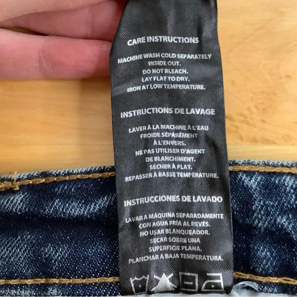 BUFFALO DAVID BITTON Ivy Acid Wash High Rise Skinny Ankle Size 30 - Picture 15 of 16